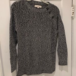 Loft Button Sweater